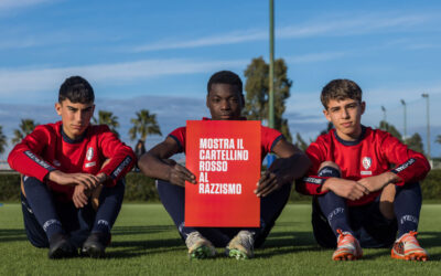 Cartellino rosso al razzismo: l’impegno del Cagliari Calcio