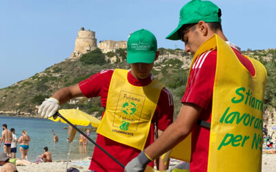 Educazione ambientale: il Cagliari impegnato nel monitoraggio Beach Litter